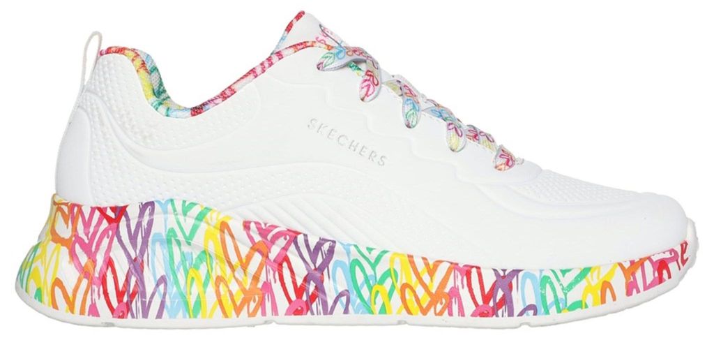 Skechers Buty Una Lite Exuberant Hearts, 177976WMLT Zdjęcie produktu 