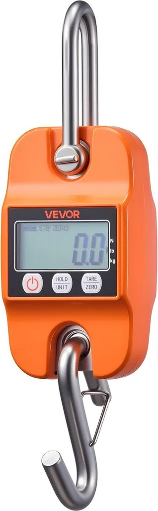 Pèse-personne suspendu portable 400 kg pour pesée agricole et pêche