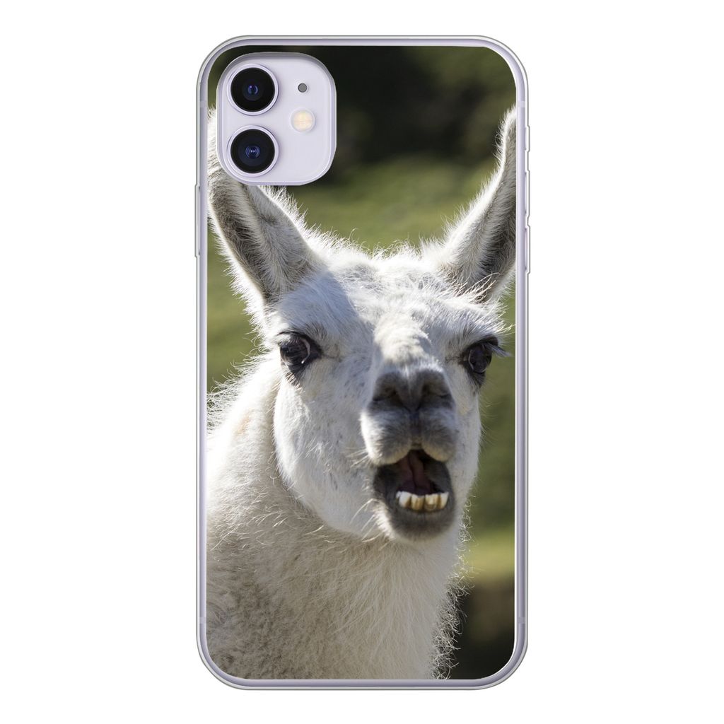 MuchoWow® Handyhülle Schutzhülle Hülle für iPhone 11 Lama - Produktbild 