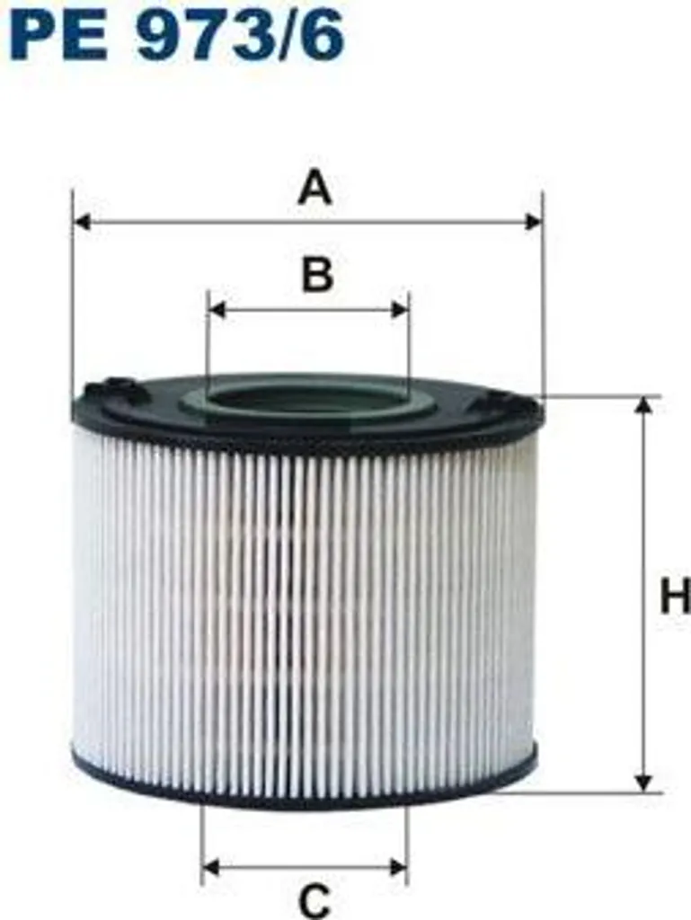 Filtre à carburant FILTRON PE 973/6 avec filtration de haute précision