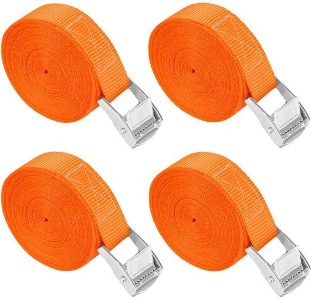 Sangle de serrage 6m anti-glisse lot de 4 - Finis les vélos instables