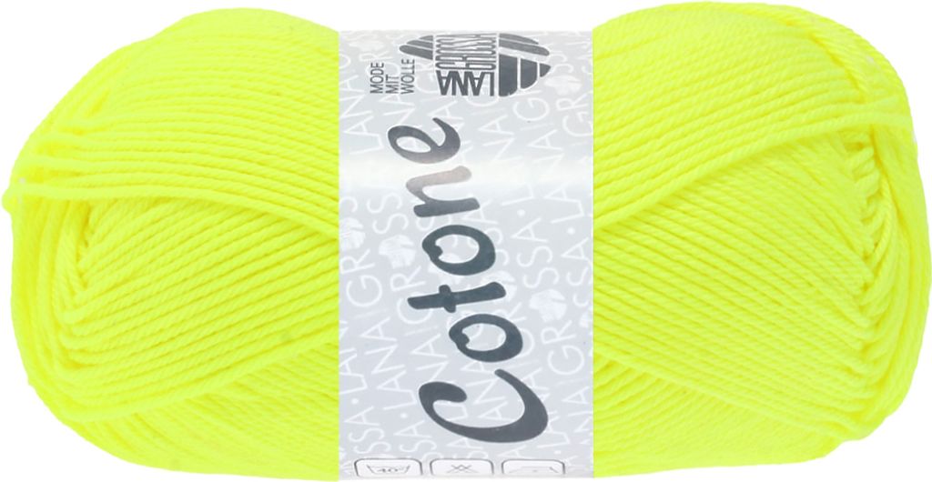 Lana Grossa COTONE NEON 50 g Neon Wolle Baumwollgarn in Produktbild 