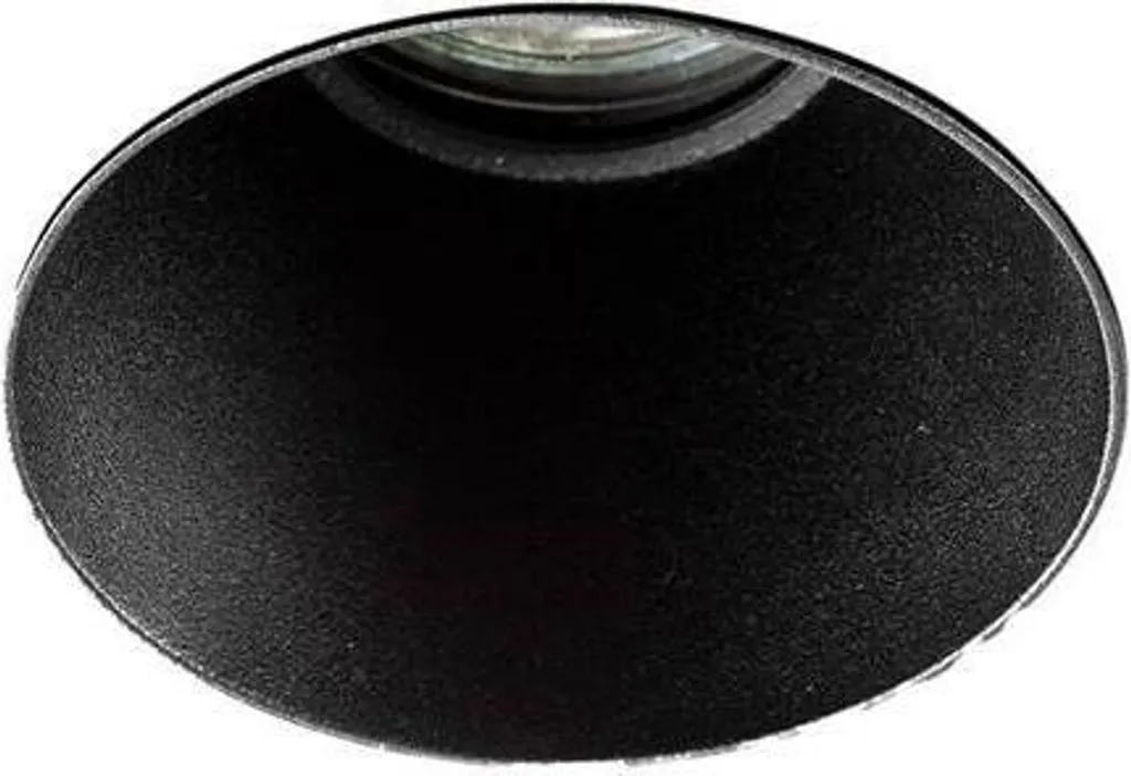 Downlight étanche IP65 noir mat FRESH 02400102 sans bordure visible