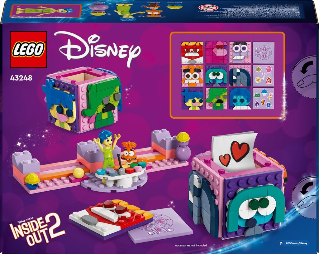 LEGO ǀ Disney W głowie się nie mieści 2 — kostki z emocjami Zdjęcie produktu 