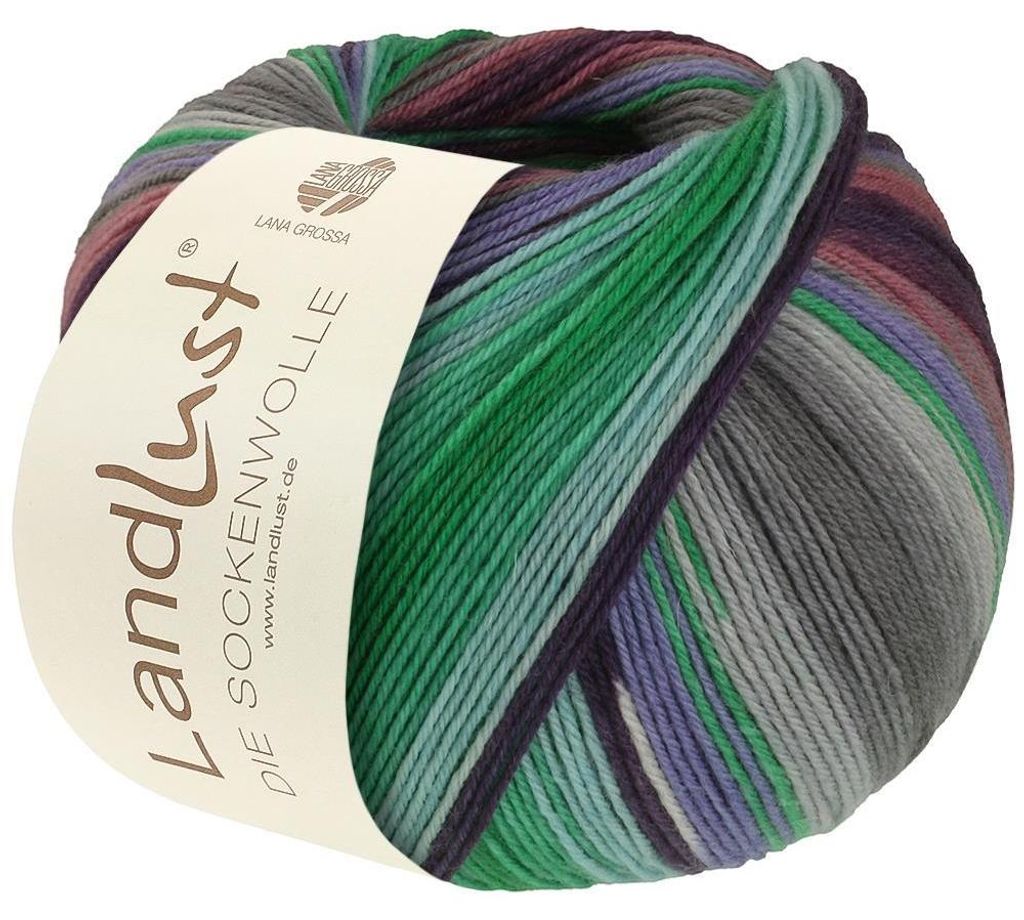 Lana Grossa Landlust DIE SOCKENWOLLE 100 g 4-fach Produktbild 