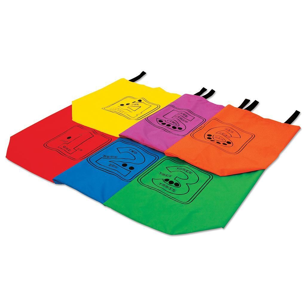 Pre-Sport - Skákací pytle, čísla 6-pack RD1111 (jedna Obrázek produktu 