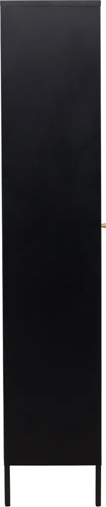 Venture Design Lima Vitrine Noire au Design Scandinave et Épuré