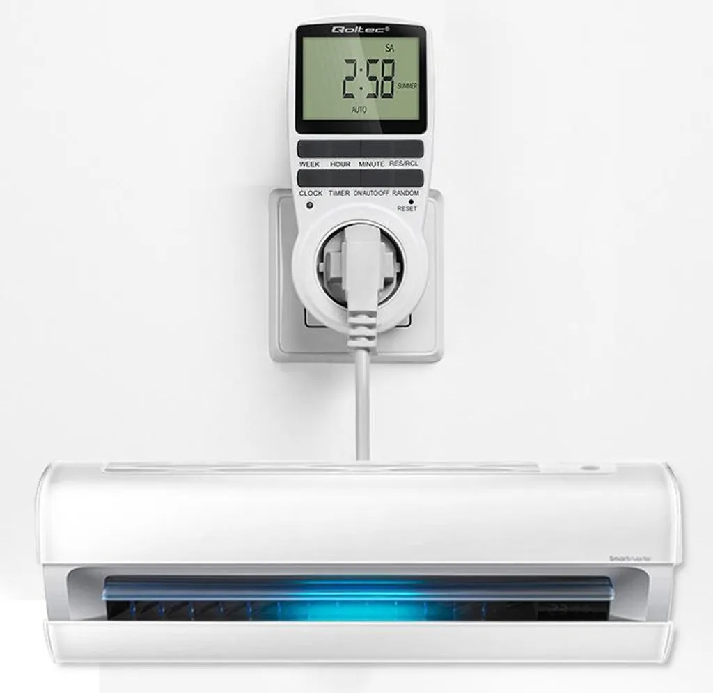 Programmateur LCD Qoltec PC0628 avec batterie de secours et 10 cycles - 4