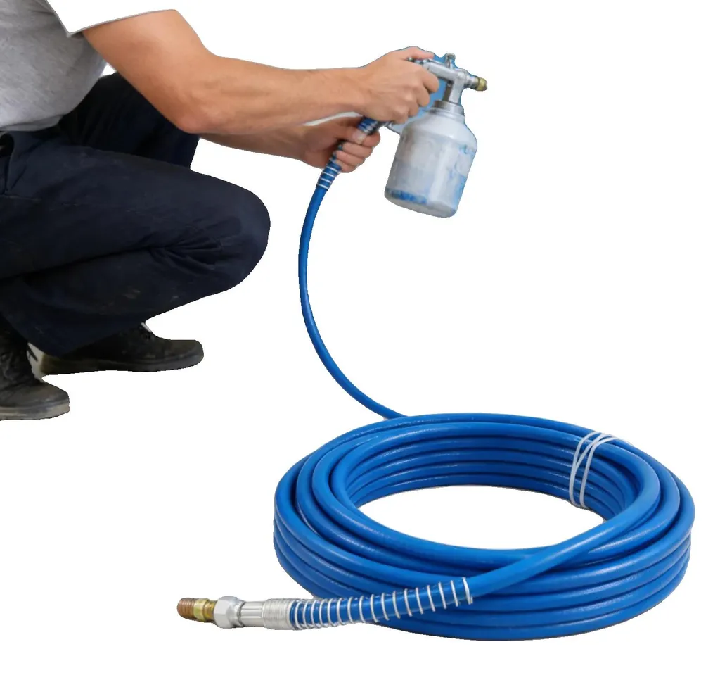 Tuyau de peinture Airless anti-nœud 15m 3300 PSI haute durabilité