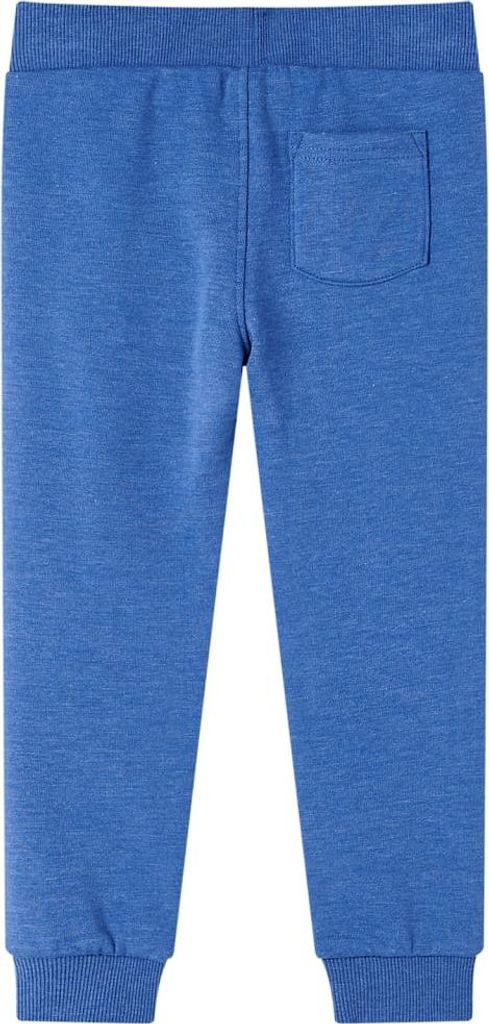 vidaXL Kinder-Trainingshose Blau Melange 116
