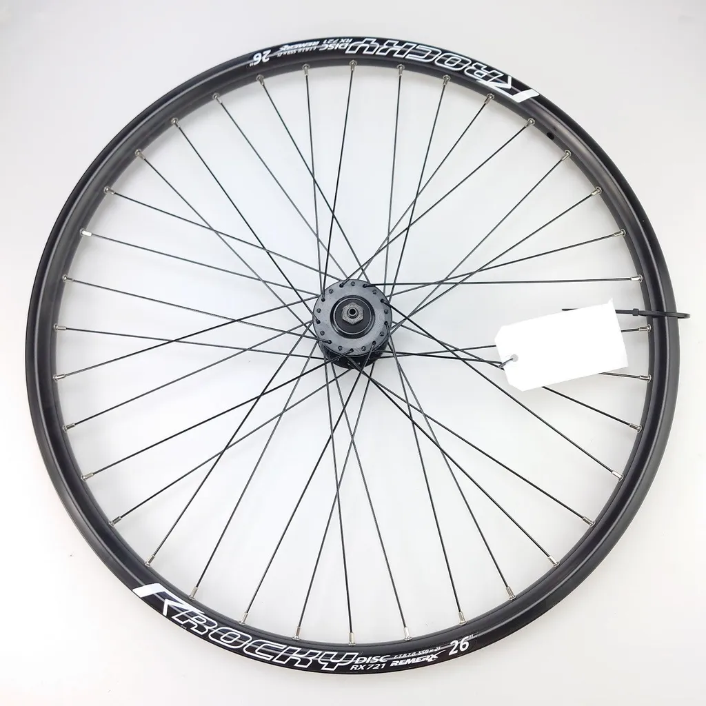 Roue avant vélo 26x1.75 Xtrabike en aluminium noir renforcé
