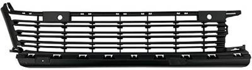 DIEDERICHS Lüftungsgitter Grill Stoßfänger passend für PEUGEOT Traveller (V) Schwarz