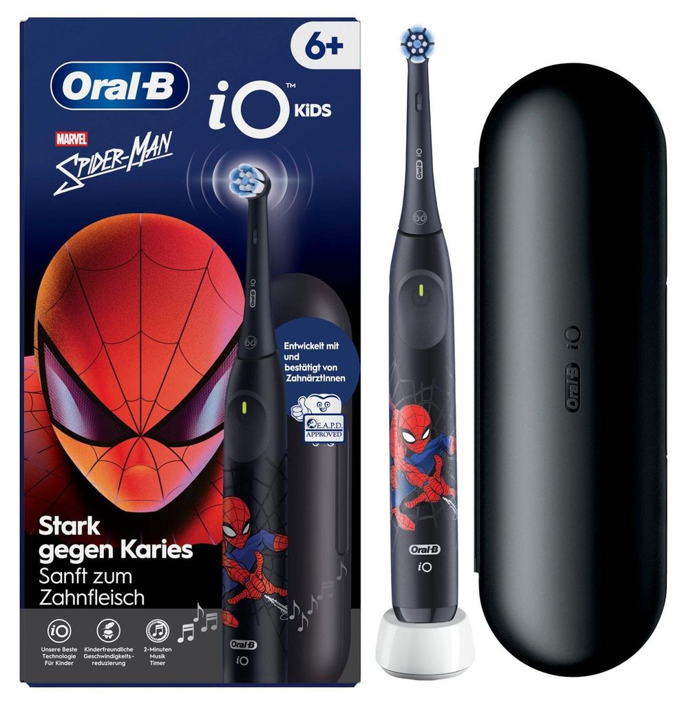 Oral-B iO Kids Spiderman, Dziecko, Obrotowa szczoteczka do Zdjęcie produktu 