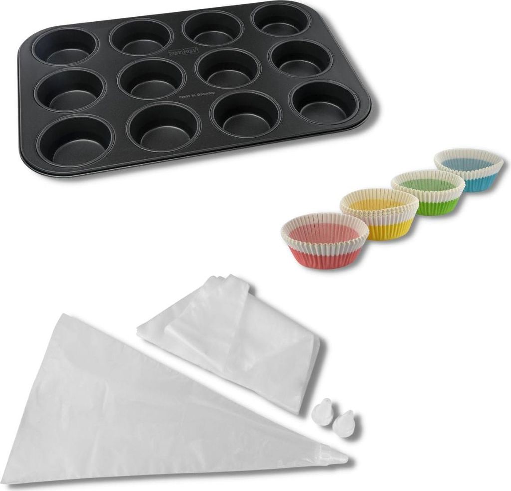 3-teiliges Muffin-Set - NIROSTA