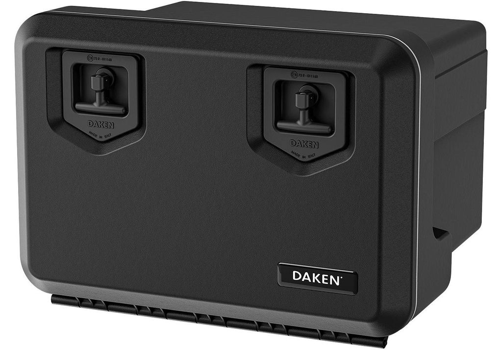 DAKEN WELVET 81004 Staukasten 630x450x480mm 78,5L Werkzeugkasten für LKW Anhänger Staubox wasserfest