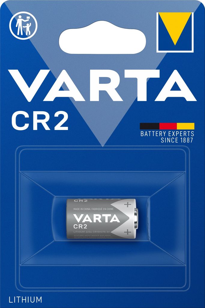 Varta CR2 Photo-Lithium Batterie 6206