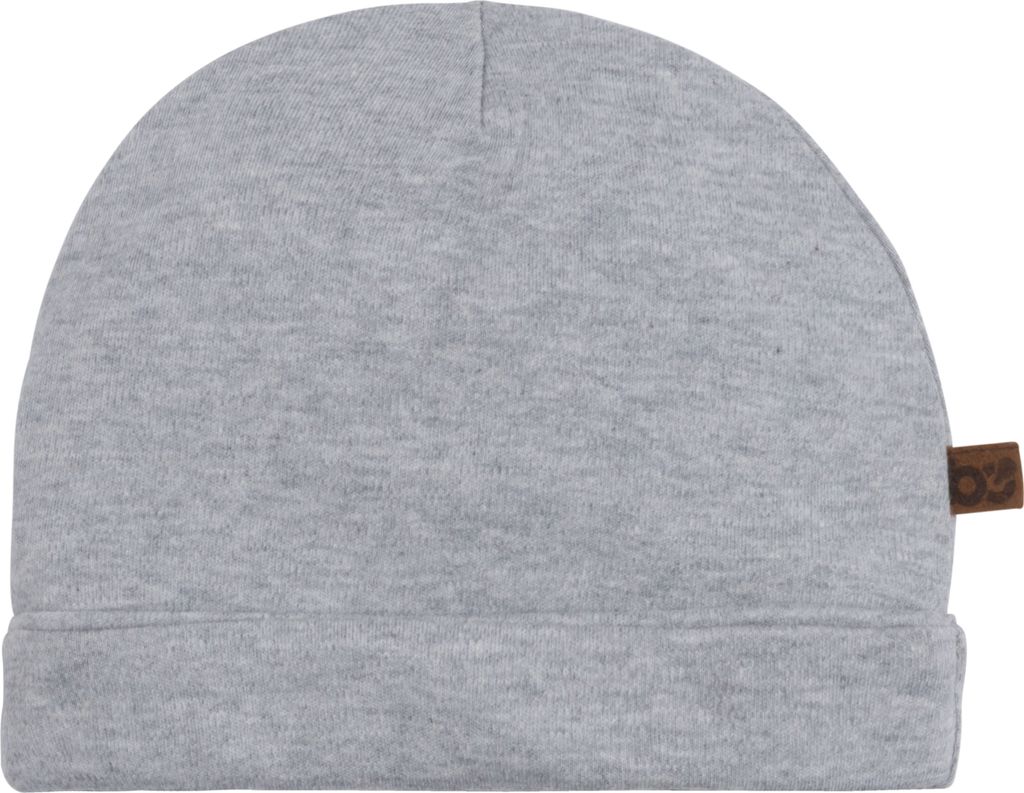 Baby's Only Mütze Melange - Grau - 3-6 Monate - 100% Baumwolle