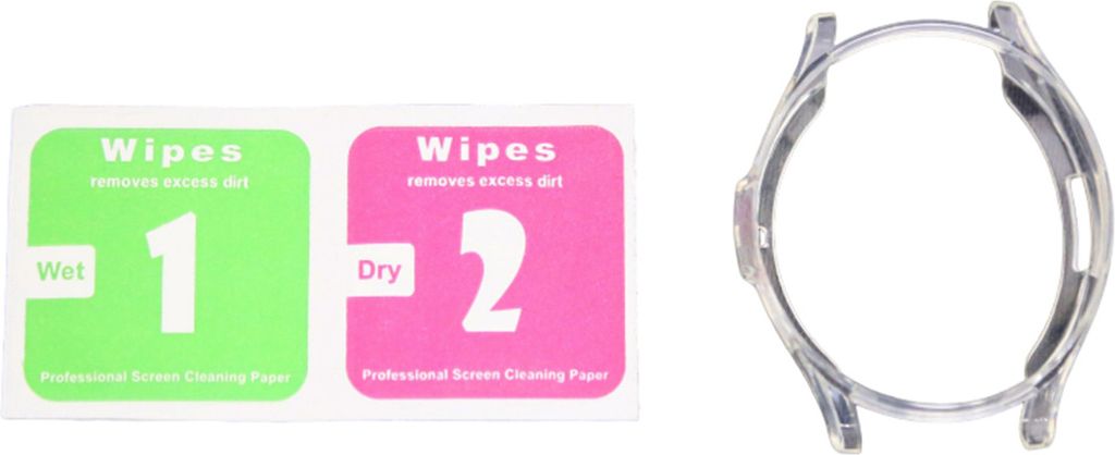 INF Samsung Galaxy Watch 4 Classic 46 mm Schutzhülle Transparent Transparent