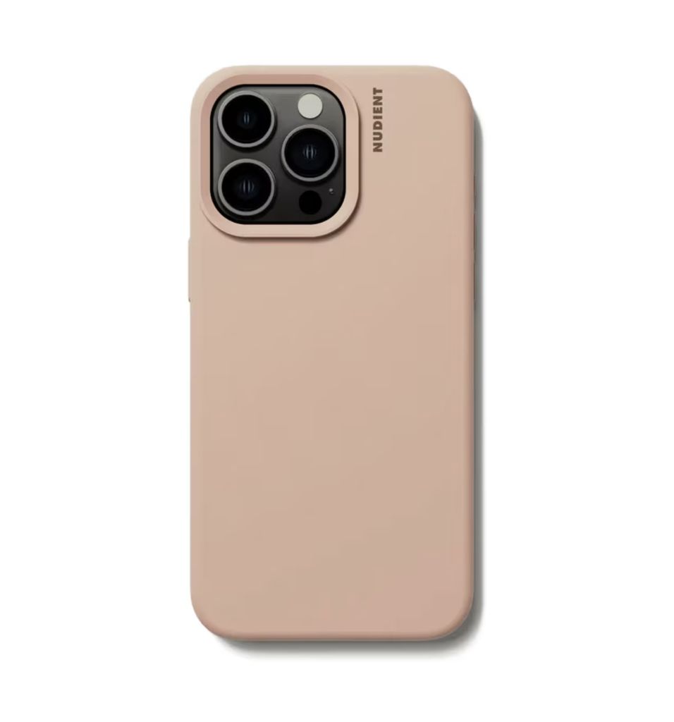 NUDIENT Etui bazowe do iPhone'a 15 Pro Max Peach Orange Zdjęcie produktu 