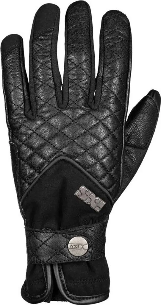 Gants moto ville et route iXS Classic Roxana pour femme cuir noir DXL