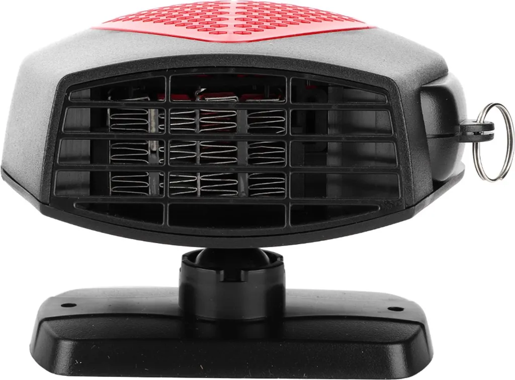 Ventilateur Chauffant 24V avec Base Rotative Dégivrage Rapide de Vitre