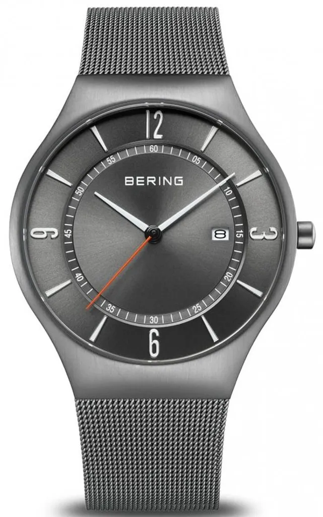 Montre de Bureau Homme BERING 15940-377 Graphite pour Style Business