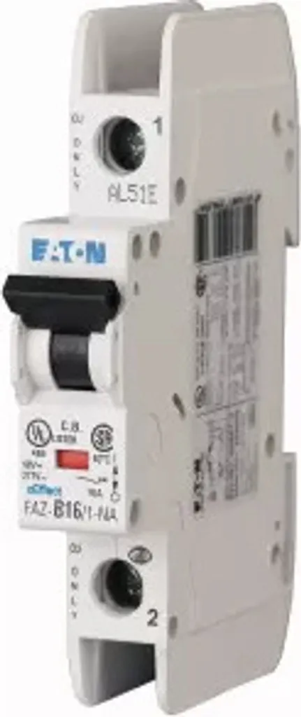 Disjoncteur Eaton 10A Courbe C FAZ-C10/1-NA Haute Capacité de Coupure