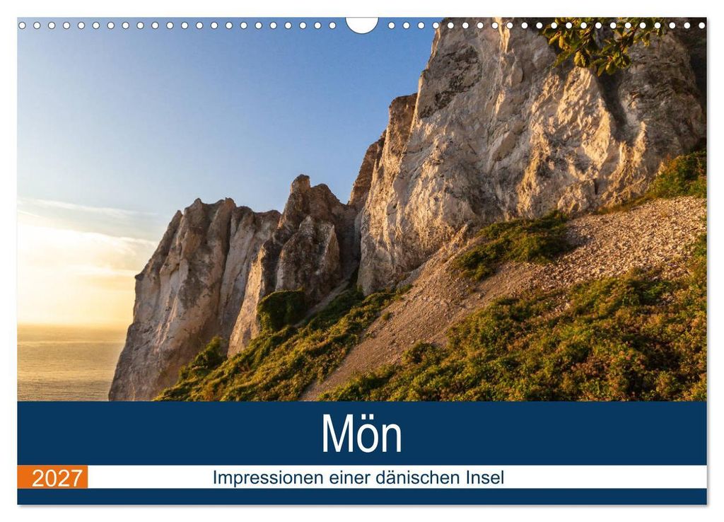 Mön, Impressionen einer dänischen Insel (Wandkalender 2027 DIN A3 quer), CALVENDO Monatskalender