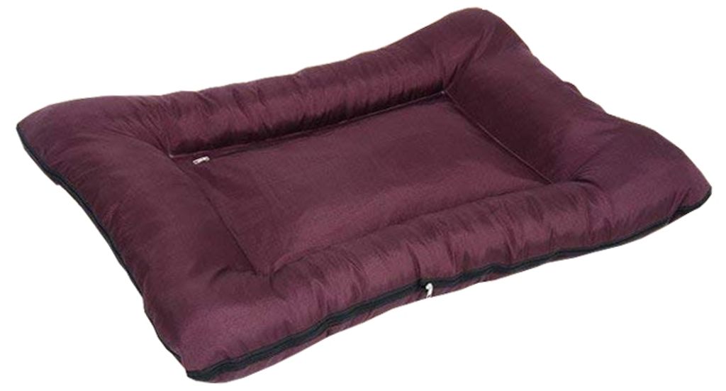 Best For Pets Orthopädisches Hundebett 90x70cm mit Qualität Bello Dunkelrot 3 Große Hundekissen Ortho-Medic VISCO Kissen