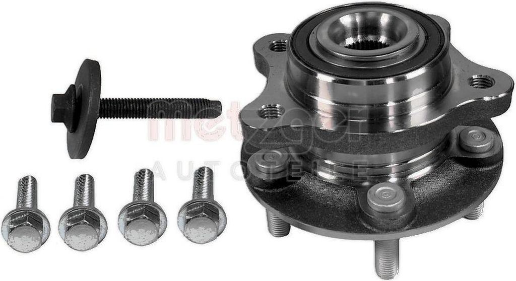 Radlagersatz mit magnetischem Sensorring Ø 169 mm METZGER für u.a. VOLVO V40