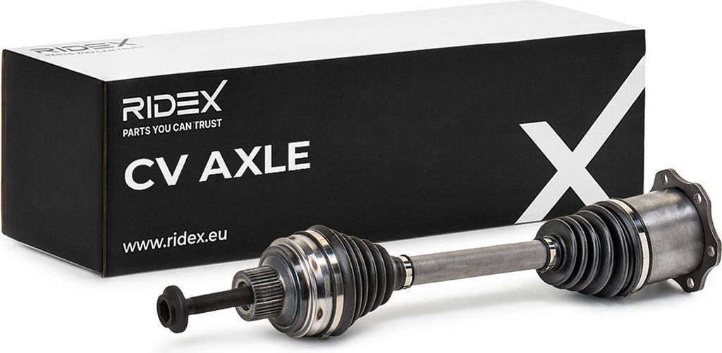 RIDEX 13D0404 Antriebswelle Vorne für AUDI A4 Avant (8K5, B8) A5 Sportback (8TA) A4 Limousine (8K2, B8) A5 Coupe (8T3) A4 Allroad (8KH, B8) A5 Cabrio