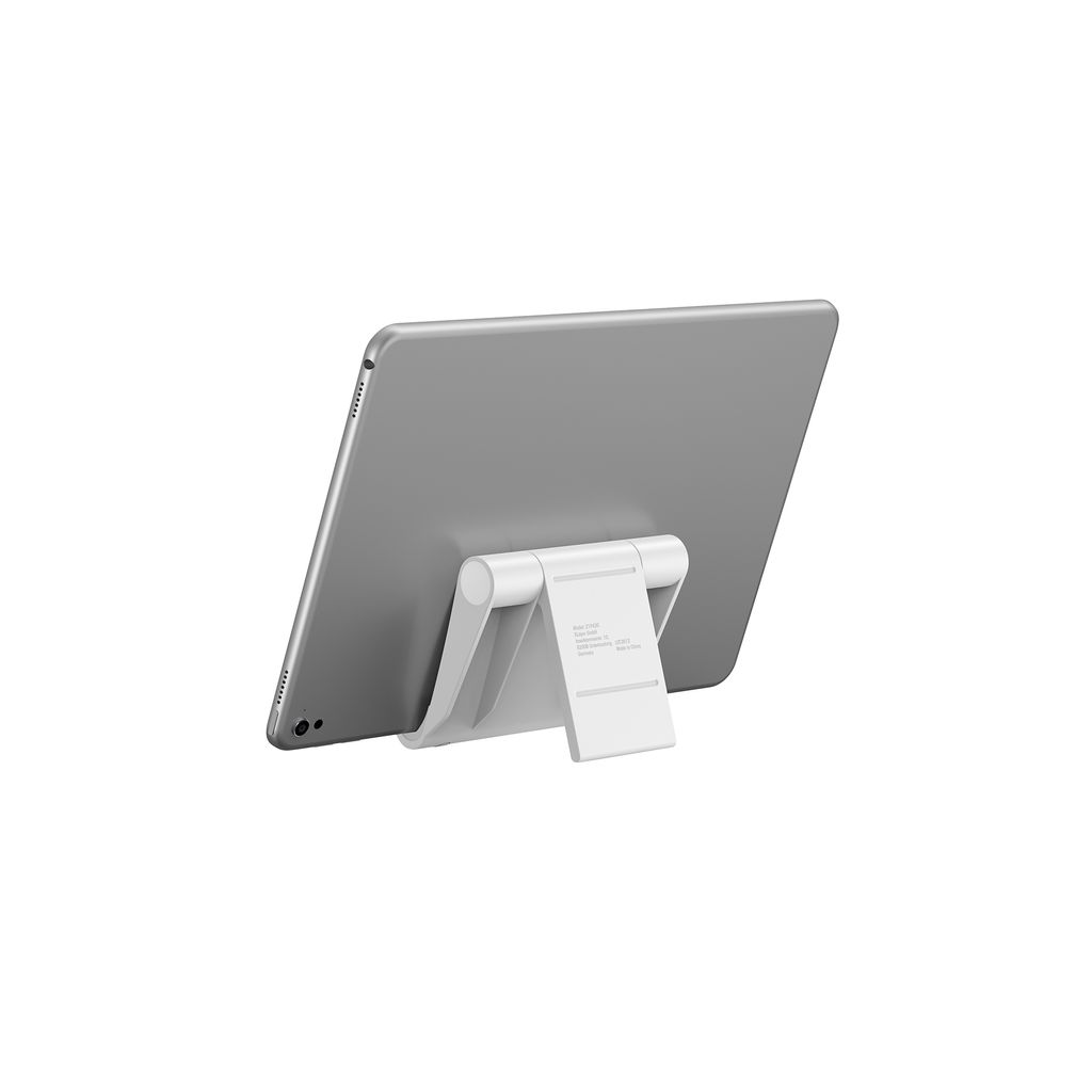 360 Grad Tablet Tischhalterung aus Aluminium für iPad / iPad mini / iPad  Air, Galaxy, Mediapad, schwarz - Universal Halterung, Schwanenhals,  Schwenkarm