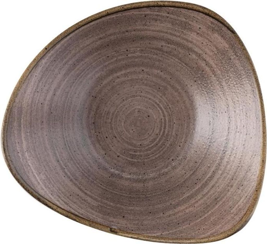Churchill Stonecast Raw Lotus Schüssel Braun 229mm (12 Stück)
