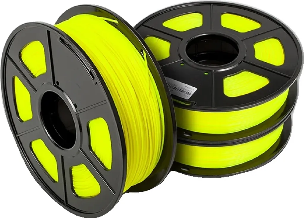 Évitez le Warping avec ce Filament PLA Jaune 1,75 mm - 3 Rouleaux Pro