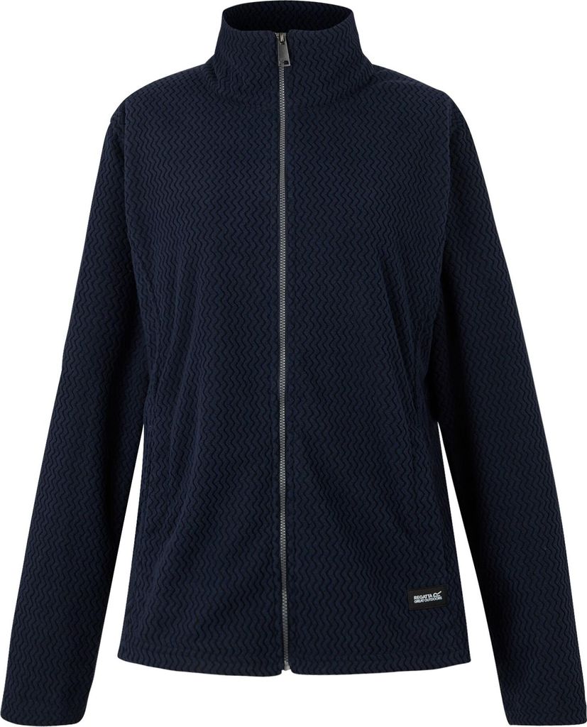 Regatta - "Heidy" Fleece für Damen, Durchgehender Reißverschluss RG12315 (46 DE) (Marine)