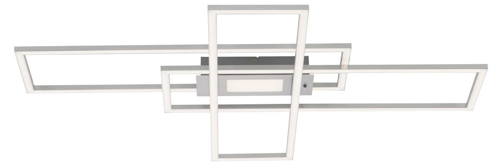 JUST LIGHT ASMIN LED Deckenleuchte CCT Dimmbar 45W stahl Produktbild 
