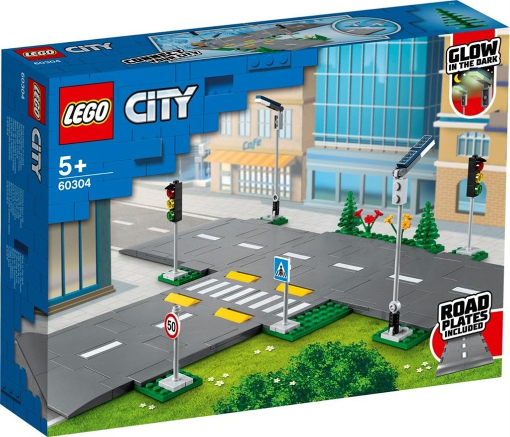 LEGO® City 60304 Skrzyżowanie drogowe z sygnalizacją Zdjęcie produktu 