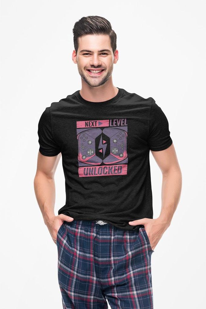 D&B Uni Polo ST00061 Next Level Schwarz-Größe 2XL