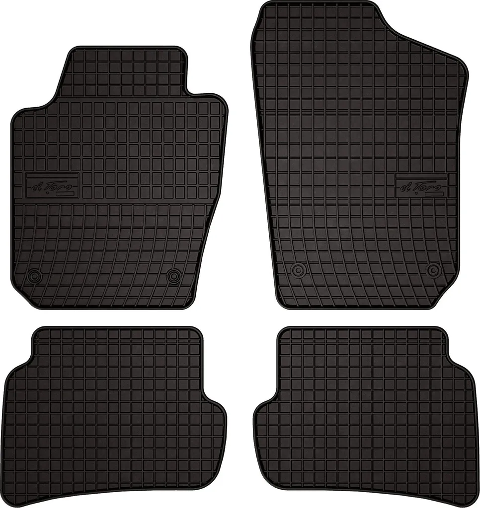Offerta Set 4 Tappetini Gomma Skoda Fabia III 2014-2022 - Qualità Top