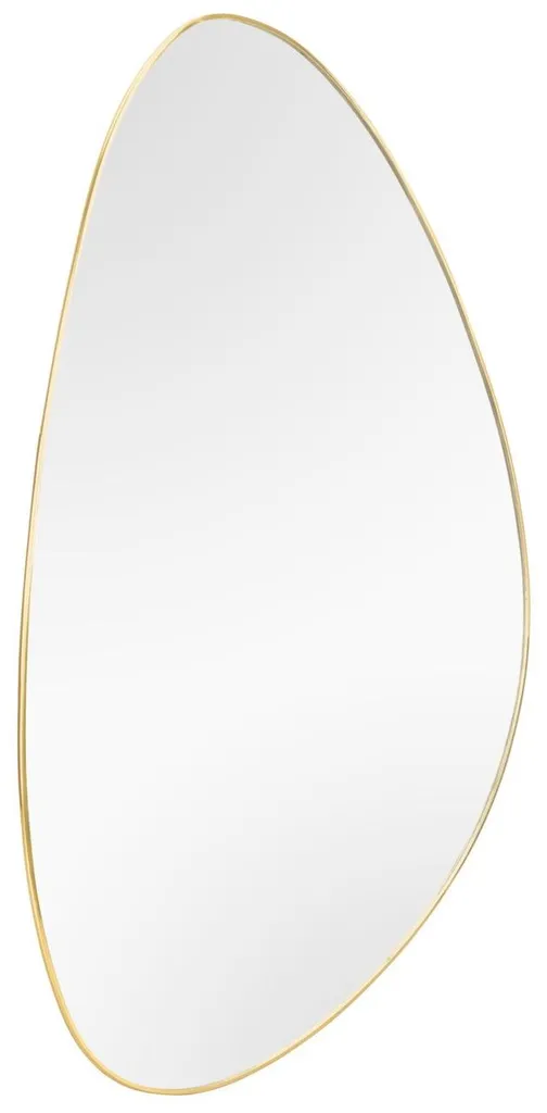 Miroir mural Ida doré 40x60 cm - Élégance Moderne Métal