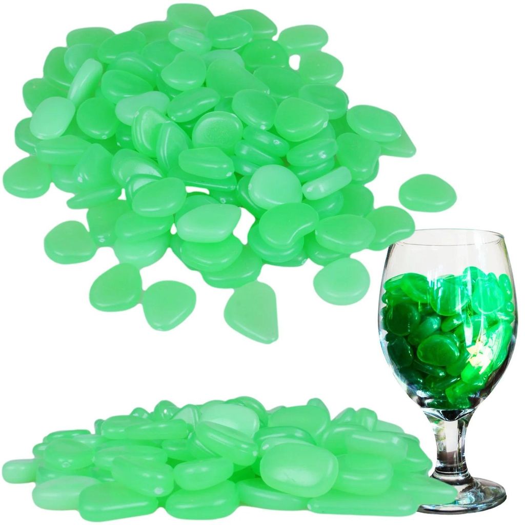 Fluorescenčné fluorescenčné kamene 100 balení Grün Obrázok produktu 