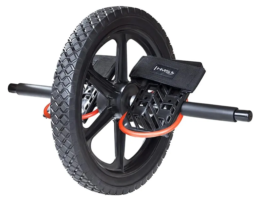Rouleau musculaire d'auto-massage HMS pour soulager le mal de dos noir