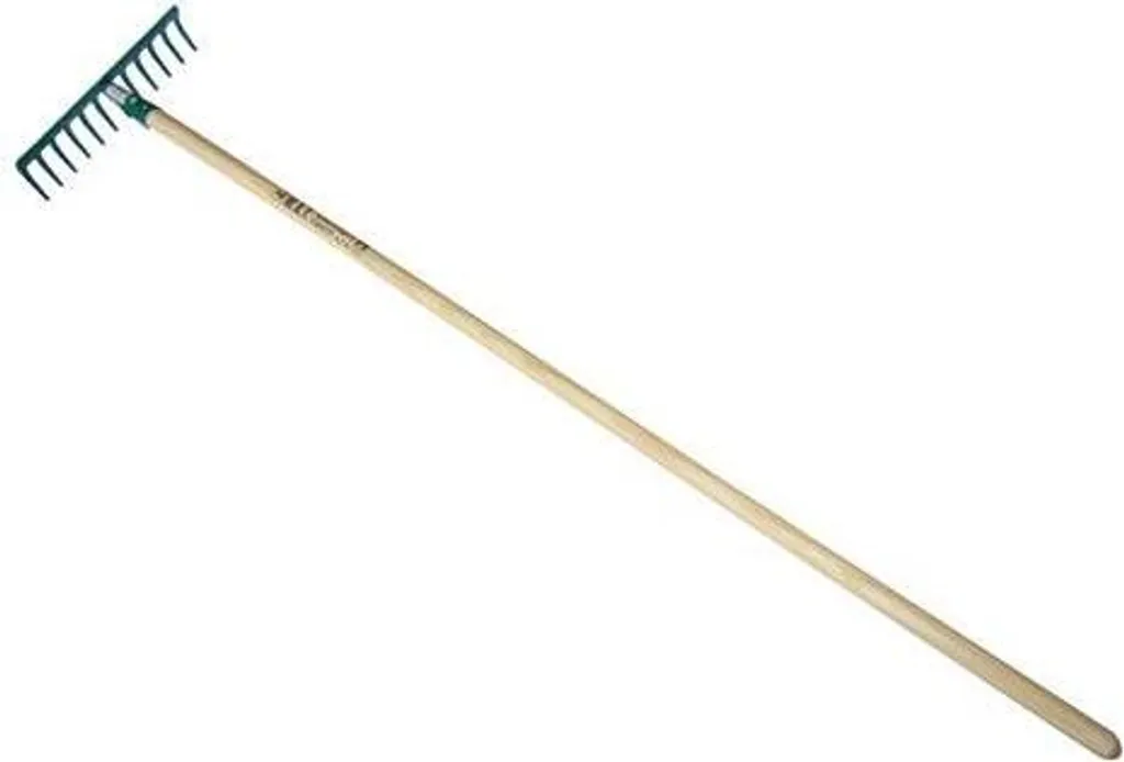 Rastrello Professionale 12 Denti Acciaio 140cm | Qualità PROFI Ceca