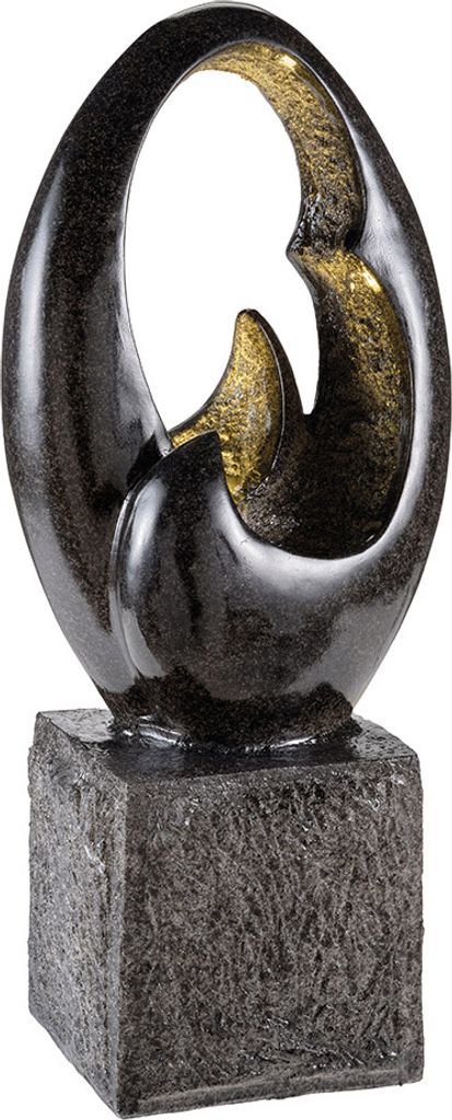 Gilde Brunnen, "Odyssee", Poly, anthrazitfarben, VE 1, L. 25 cm, B. 33 cm, H. 79 cm 99489