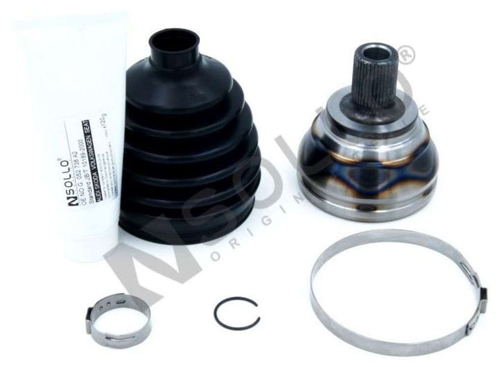 Sollo Gelenksatz Antriebswelle für VW SKODA SEAT AUDI 3Q0498099C 2Q0498099U für SUPERB II Kombi OCTAVIA II YETI A3 Limousine A3 Sportback