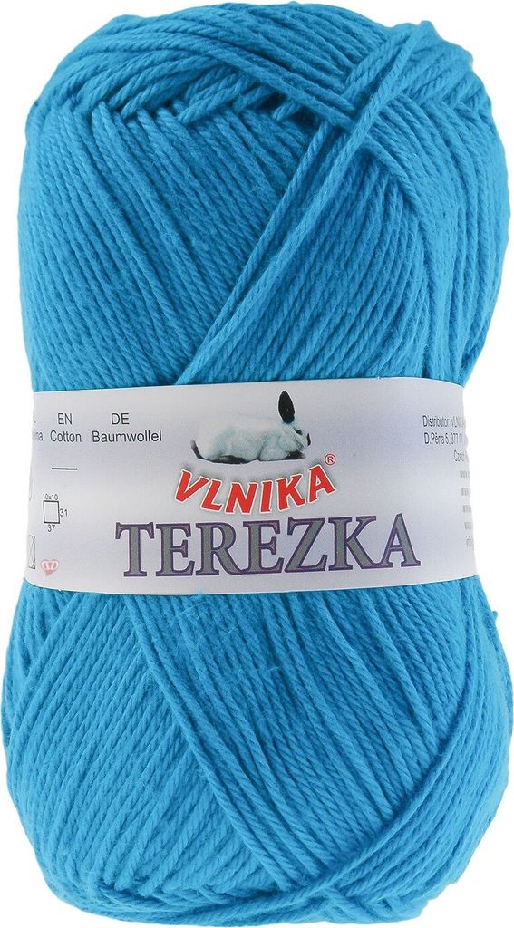 50g Strickgarn Häkelgarn Terezka 100% Baumwolle Baumwollgarn Baumwollstrickgarn