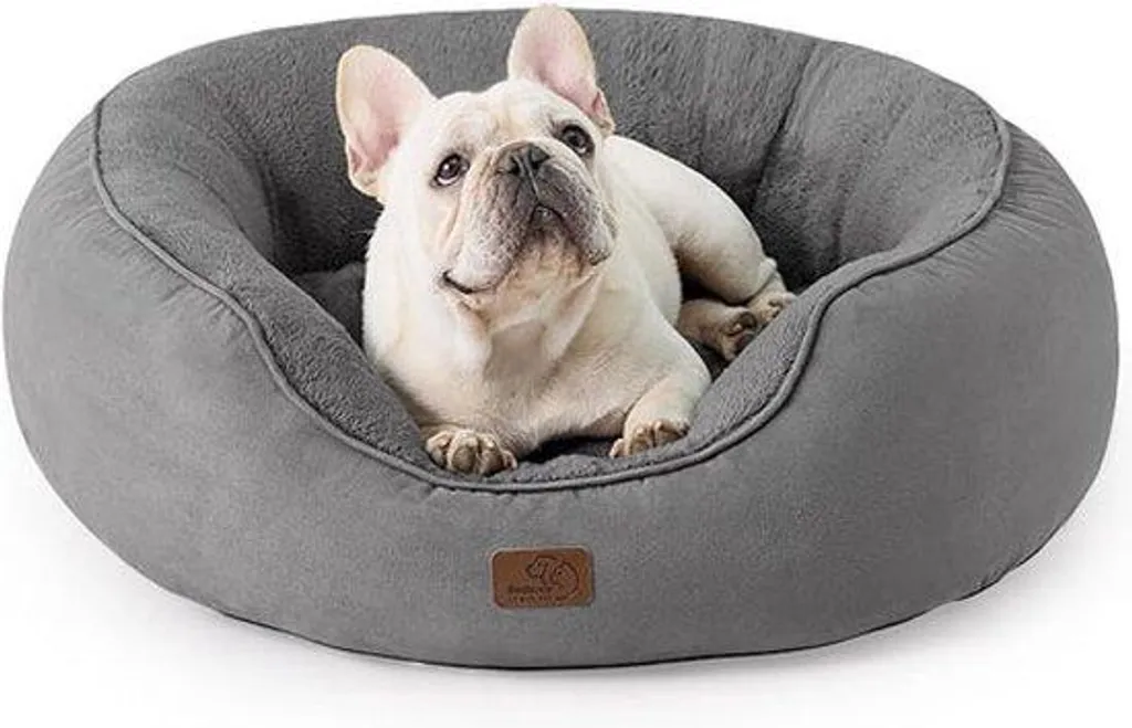 Lit pour chat confortable 76x61x20 cm gris idéal pour repos et sieste