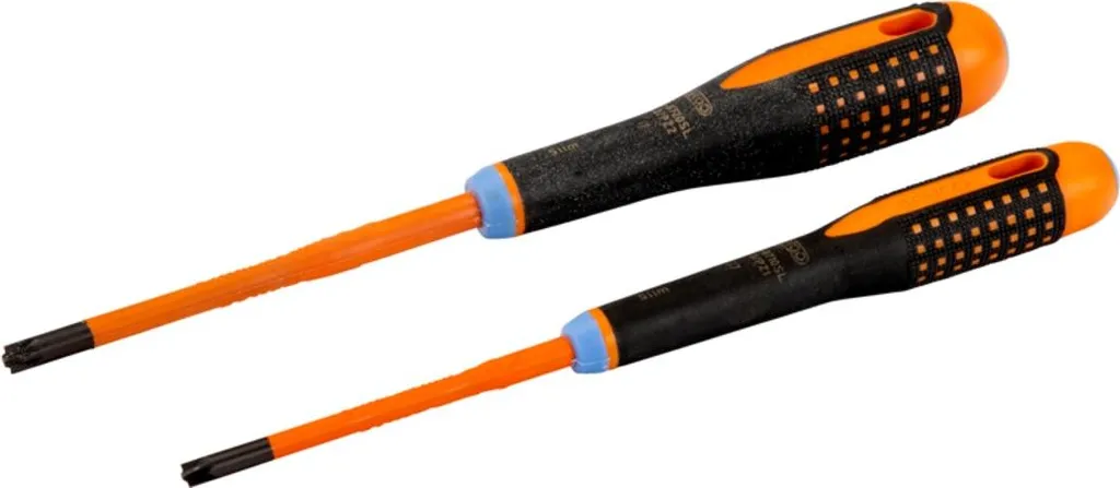 Lot de tournevis Bahco ERGO SLIM pour borniers et tableaux électriques