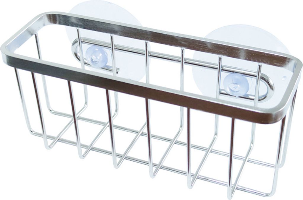 Set Schwammhalter, leistungsstarker Saugnapf, leichtes Küchenspülbecken, Schwammbürste, abtropfbares Gestell für die Küche zu Hause