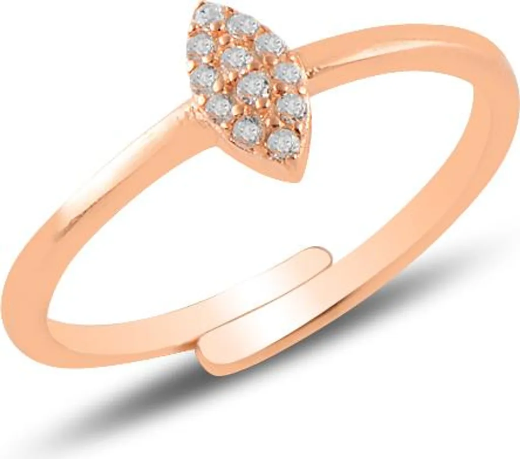 Bague ajustable argent 925 idéale pour un cadeau d'anniversaire